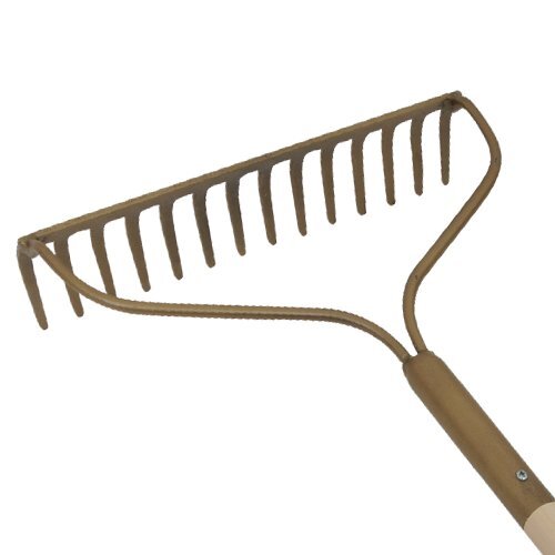 沖縄・離島は発送不可 E-Value アメリカンレーキ1350mm EGR-1 ●14本爪 ●全長:約1540mm ●柄長:約1350mm拍卖