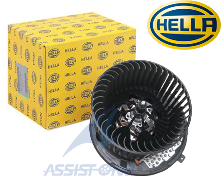 HELLA製 VW トゥーラン 1T / アウディ A3 8P 8V / Q3 8U / TT 8J A/C エアコン ブロアモーター ブロアファン ブロワモーター 1K2820015G拍卖