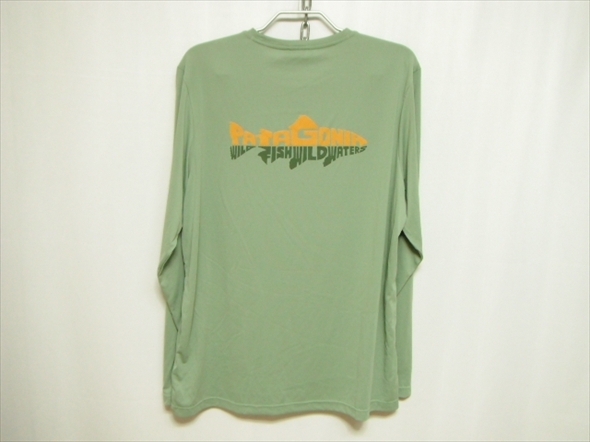 【M396】送料無料★未使用★patagonia パタゴニア キャプリーン クール デイリー フィッシュグラフィック Tシャツ 長袖 L 吸汗速乾 ドライ拍卖