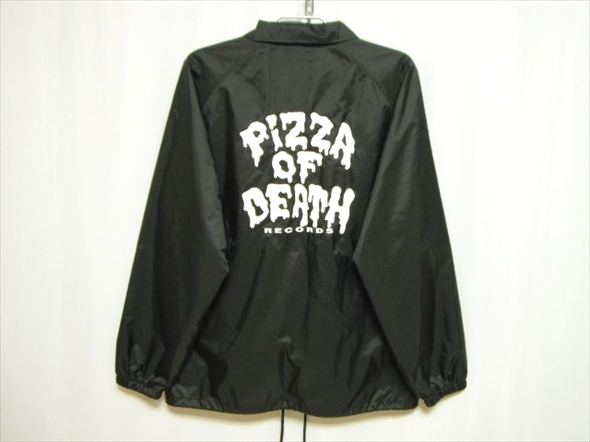 【YPM435】美中古品★PIZZA OF DEATH ピザオブデス ボア付き コーチジャケット Mサイズ ピザロゴ グッズ ジャンパー拍卖