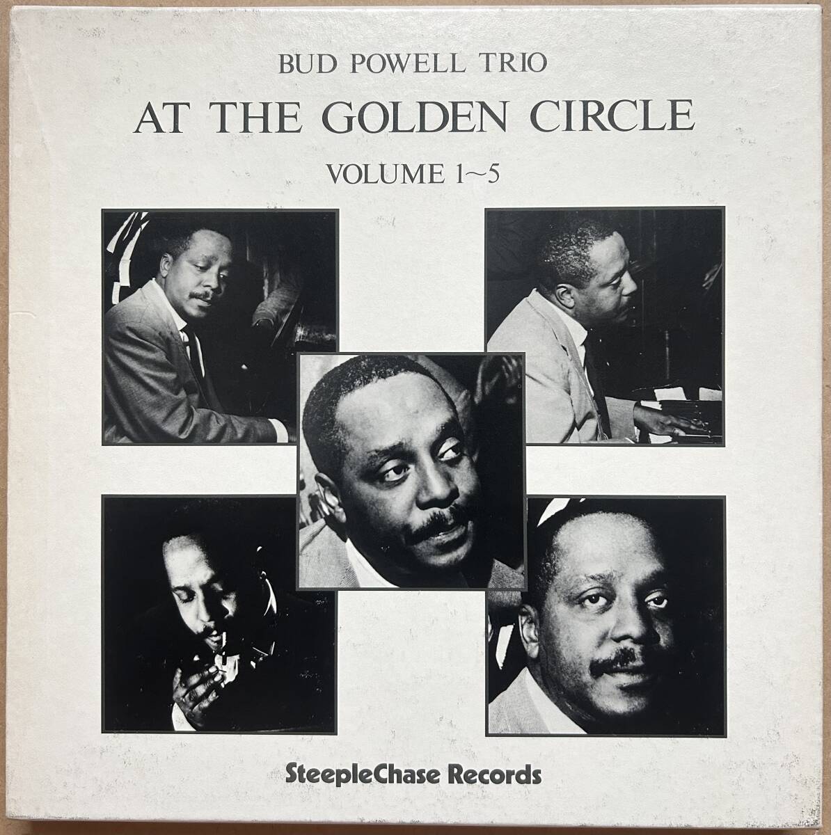 5枚組 LP BOX BUD POWELL TRIO / AT THE GOLDEN CIRCLE VOLUME 1~5 UPS-2185~9-S STEEPLECHASE拍卖