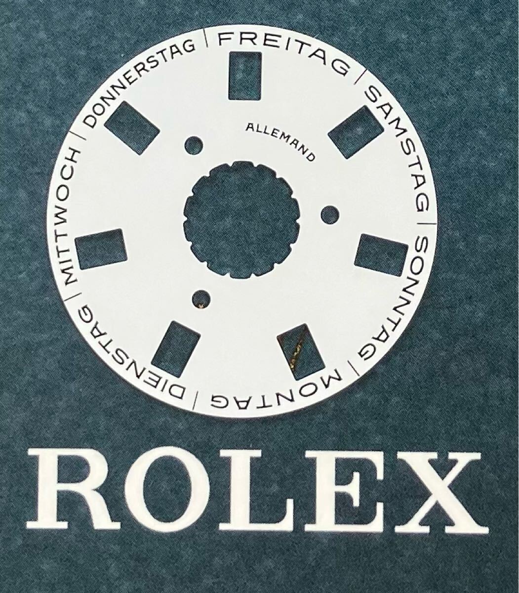 純正 ドイツ 18039 18239 118239 ロレックス デイデイト カレンダー 文字盤 ROLEX DAY-DATE silver calendar GENUINE 3055 3155 german h拍卖