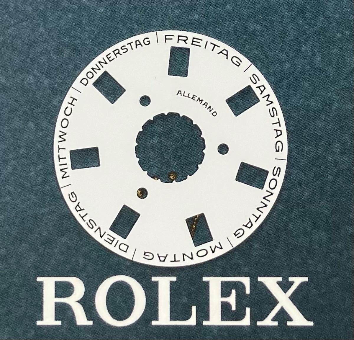 純正 ドイツ 18039 18239 118239 ロレックス デイデイト カレンダー 文字盤 ROLEX DAY-DATE silver calendar GENUINE 3055 3155 german c拍卖