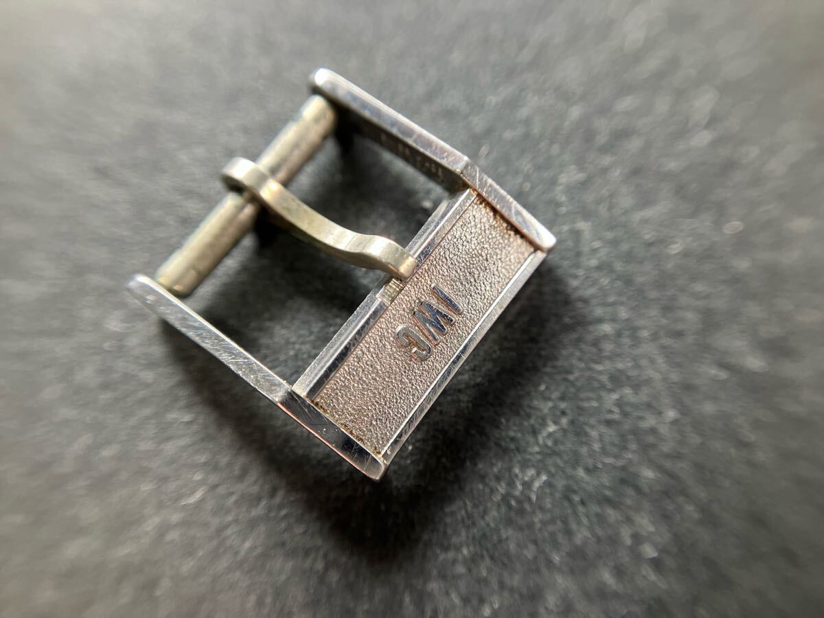 純正品 IWC 12mm 尾錠 当時物 オールドインター OldInter buckle シャウハウゼン Schauhausen YACHTCLUB ladies men's GENUINE silver b拍卖