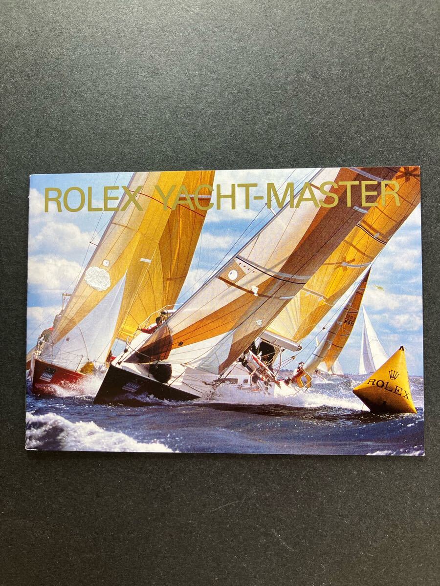 2001年 eng ROLEX YACHT-MASTER 冊子 ロレックス ヨットマスター 16622 69628 16628 68628 booklet拍卖