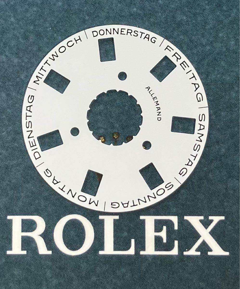純正 ドイツ 18039 18239 118239 ロレックス デイデイト カレンダー 文字盤 ROLEX DAY-DATE silver calendar GENUINE 3055 3155 german z拍卖