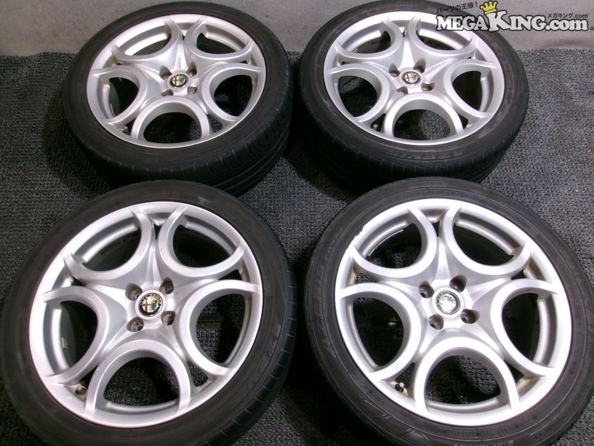 アルファロメオ ミト 純正 17インチホイール 7J+39 4穴 PCD98 4本 156078674 / S9-240拍卖