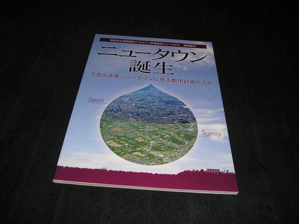 ニュータウン誕生 千里&多摩ニュータウンに見る都市計画と人々 図録 吹田市立博物館 正誤表付き 千里ニュータウン拍卖