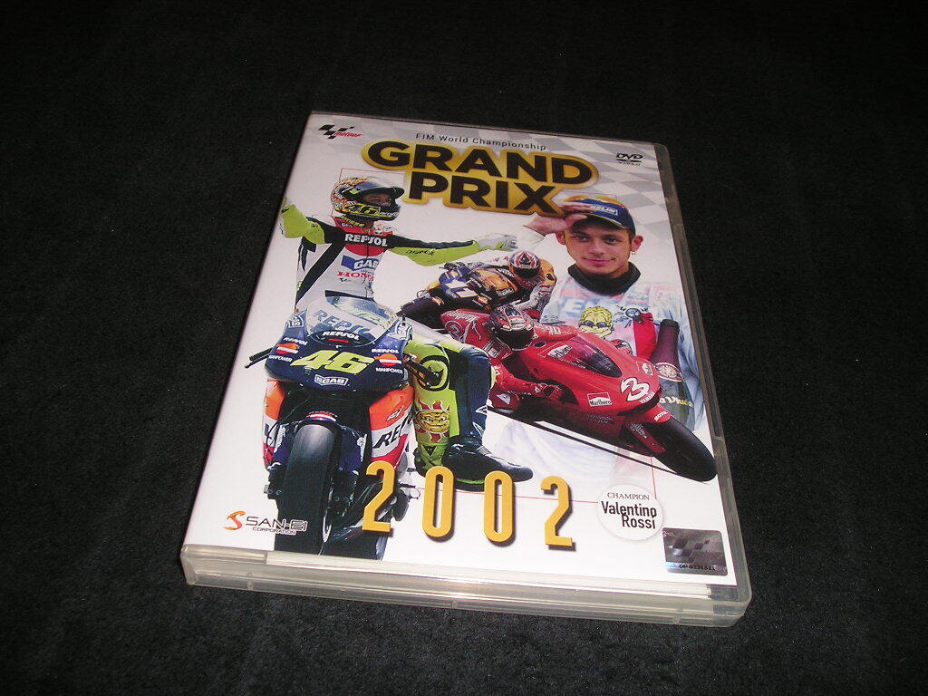 GRAND PRIX 2002 FIM World Championship DVD バレンティーノ・ロッシ ケニー・ロバーツ・ジュニア ロードレース世界選手権拍卖
