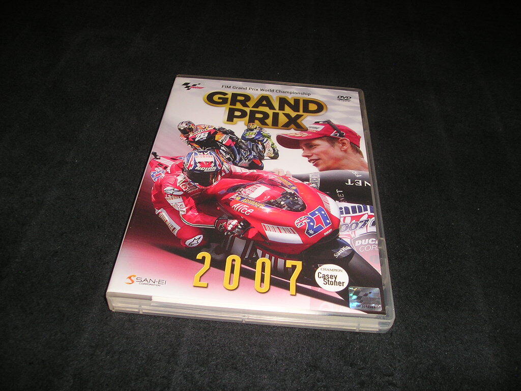 GRAND PRIX 2007 FIM World Championship DVD ケーシー・ストーナー ニッキー・ヘイデン バレンティーノ・ロッシ ロードレース世界選手権拍卖