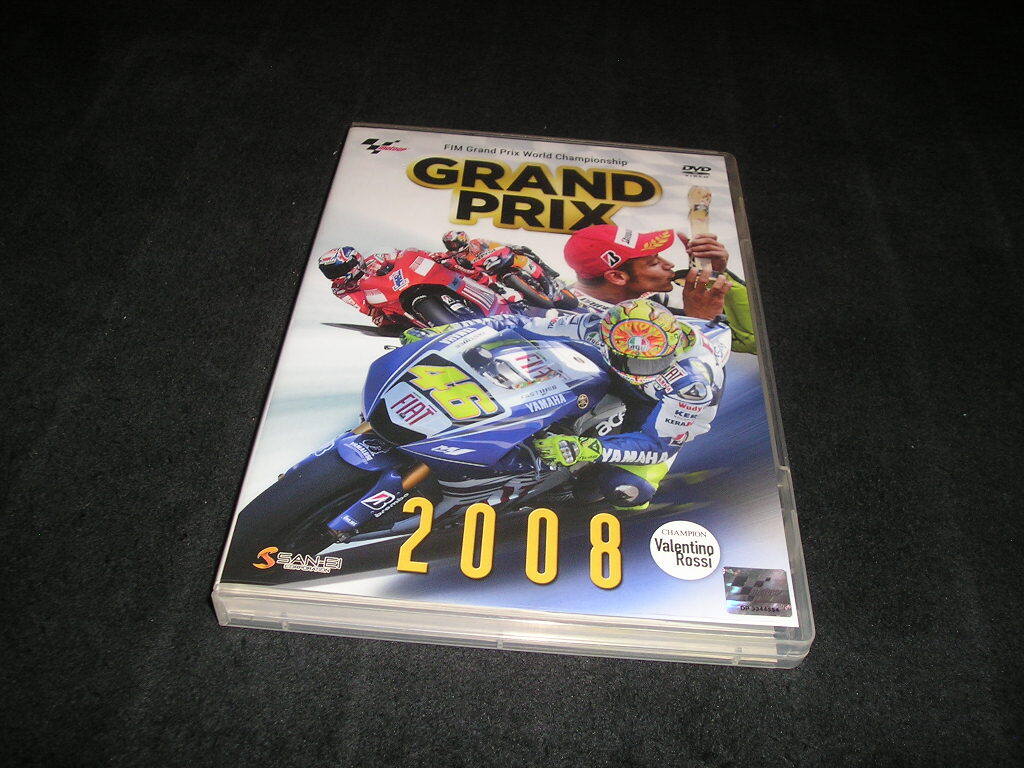 GRAND PRIX 2008 FIM Grand Prix World Championship DVD バレンティーノ・ロッシ ケーシー・ストーナー ロードレース世界選手権拍卖