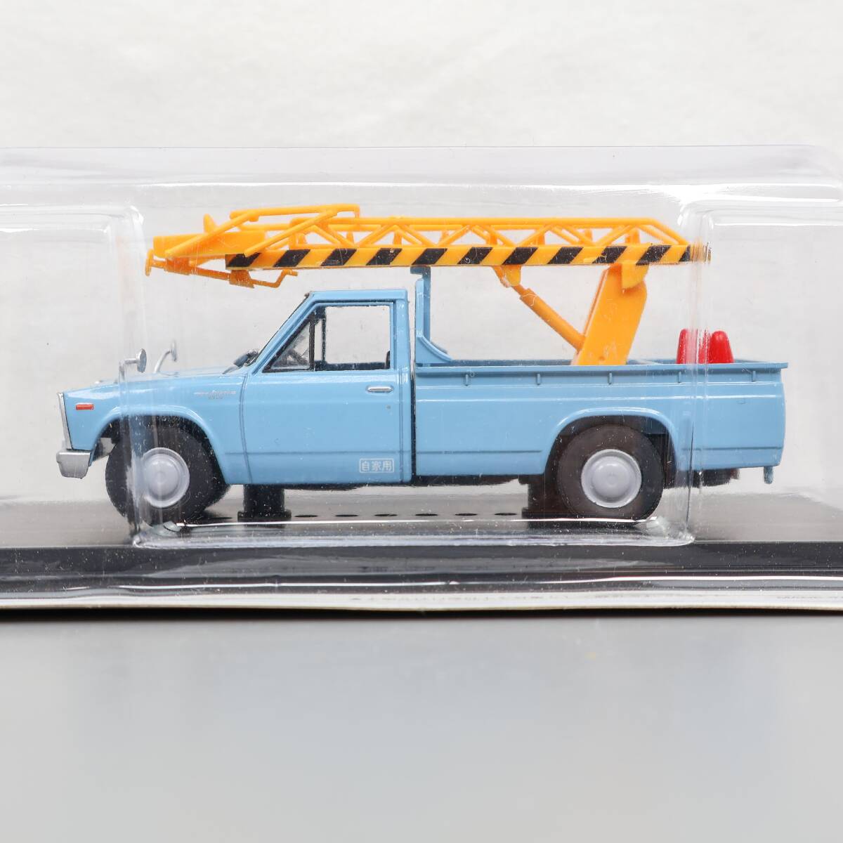 懐かしの商用車コレクション Vol.55 日産 ジュニア 1970 (電気通信工事業用伸縮梯子車仕様) 仕様 美品 ミニカーのみ NISSAN Junior拍卖