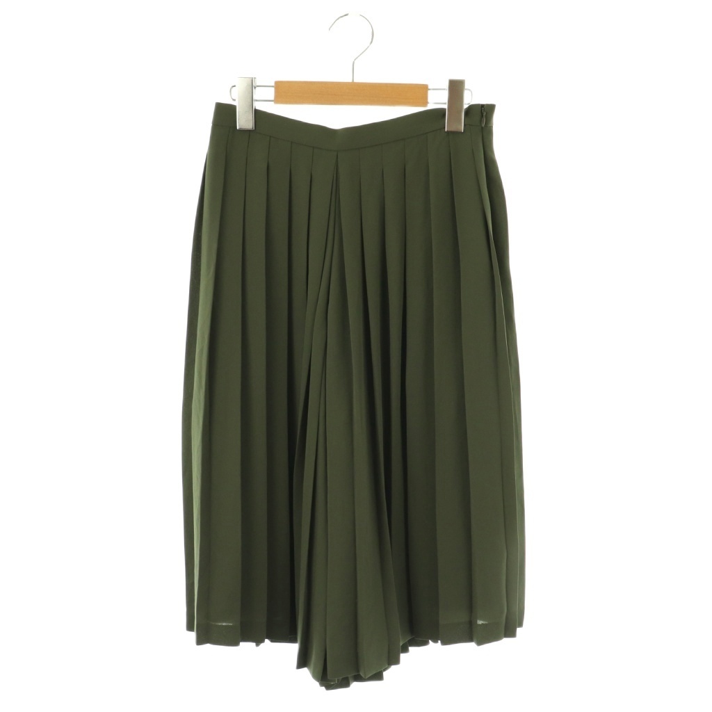アナイ ANAYI プリーツスカンツ パンツ 36 カーキ /DO ■OS レディース拍卖