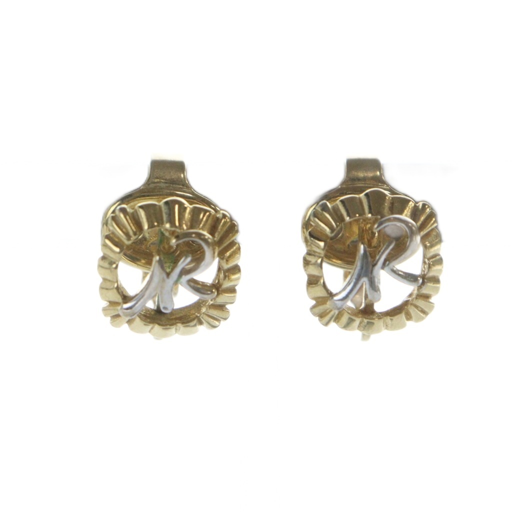 ニナリッチ NINA RICCI イヤリング アクセサリー 両耳用 クリップ式 ロゴ ゴールド色 ■GY18 /MQ レディース拍卖