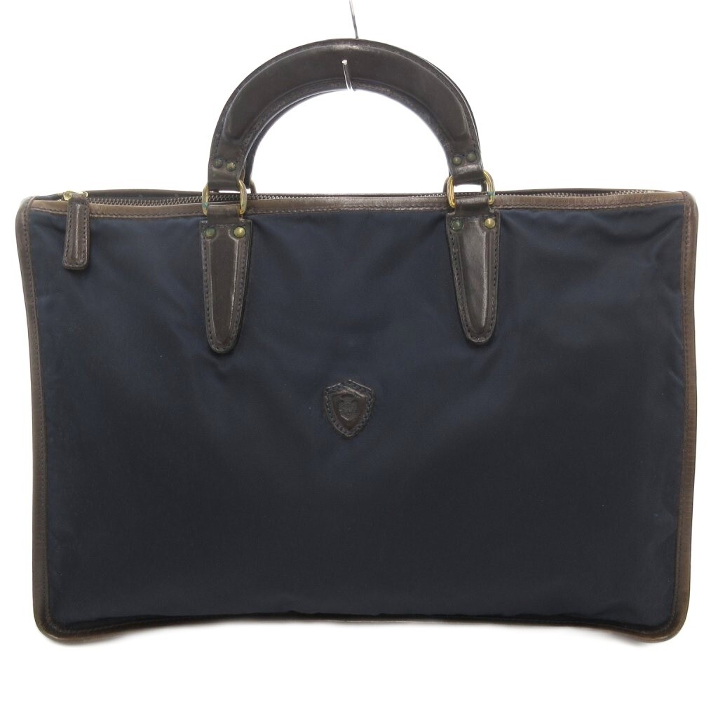 フェリージ Felisi ビジネスバッグ ブリーフケース ロゴ 紺 ネイビー /AE メンズ拍卖