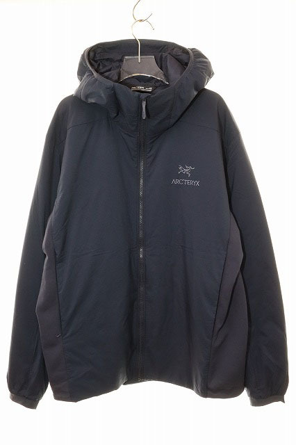 アークテリクス ARC'TERYX 23AW ATOM HOODY NAVY L X000007487 アトム フーディ ナイロン パーカー ネイビー ☆AA★250926 メンズ拍卖