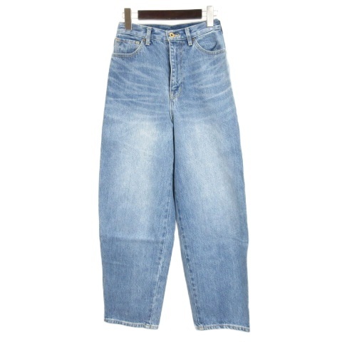 スピック&スパン Spick&Span 23AW CURVE LINE DENIM デニム パンツ ジーンズ 26 インディゴ 250909E ■FF レディース拍卖