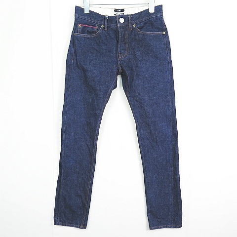 ティーエムティー TMT TPT-F1801 HQ RIGID DENIM 5P TAPERED デニム パンツ S ブルー 2sa6828 メンズ拍卖