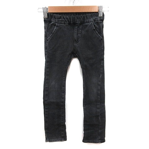 オーシャンアンドグラウンド Ocean&Ground パンツ デニム ジーンズ 110 黒 ブラック /MS ●RY キッズ拍卖