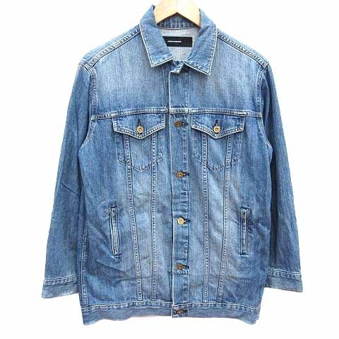 ジャーナルスタンダード JOURNAL STANDARD デニムジャケット ジージャン Gジャン 長袖 M 青 ブルー /YK レディース拍卖