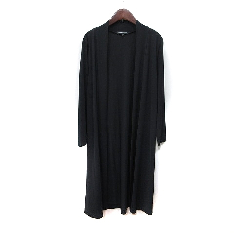 ボナジョルナータ BUONA GIORNATA カーディガン カットソー トッパー 長袖 F 黒 ブラック /YI レディース拍卖