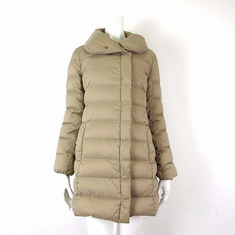 ジャーナルスタンダード JOURNAL STANDARD ダウン ダウンコート ダウンジャケット ショールカラー M-L ブラウンベージュ拍卖