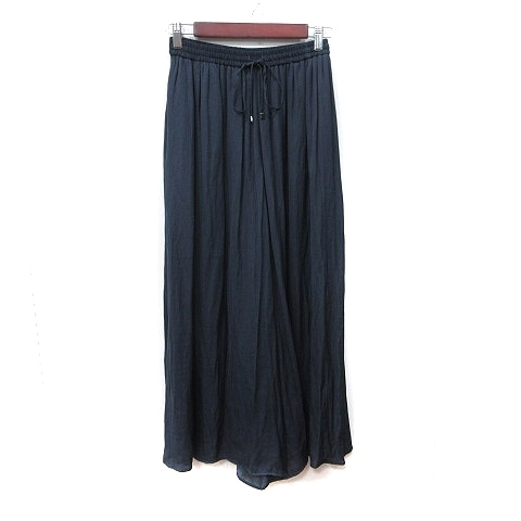 クリアインプレッション CLEAR IMPRESSION ワイドパンツ スカンツ 2 M 紺 ネイビー /YI レディース拍卖