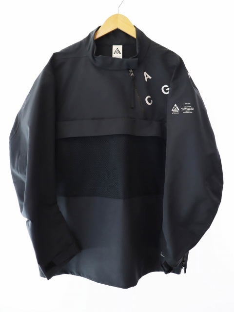 ナイキ NIKE LAB 17AW ACG Pullover Shell Jacket プルオーバー シェル ジャケット 914477-010 XL 黒 ブラック拍卖