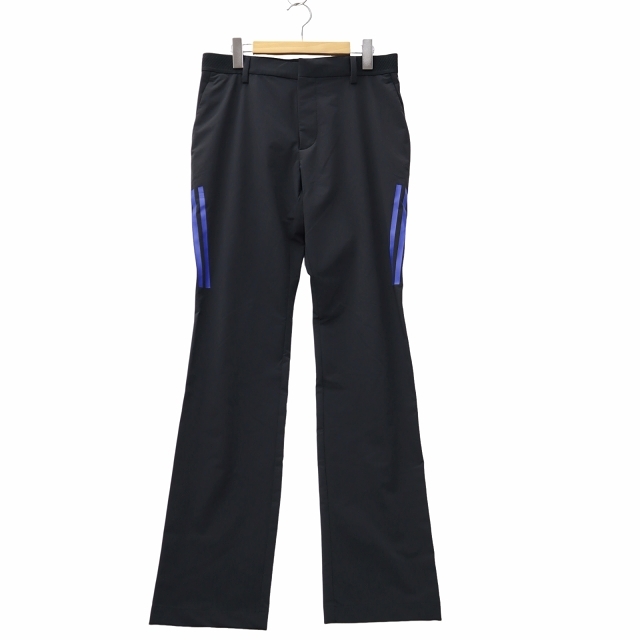 アディダス adidas EXTRA STRECH ACTIVE 撥水 スリーストライプ パンツ 85 BLACK ブラック HS9989 メンズ拍卖