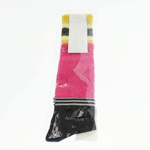ダブレット doublet 19SS 3 LAYERED SPORTS SOCKS スリーレイヤード ソックス 靴下 19SS39SC05 FREE 黒 ブラック ブランド古着ベクトル ☆A拍卖