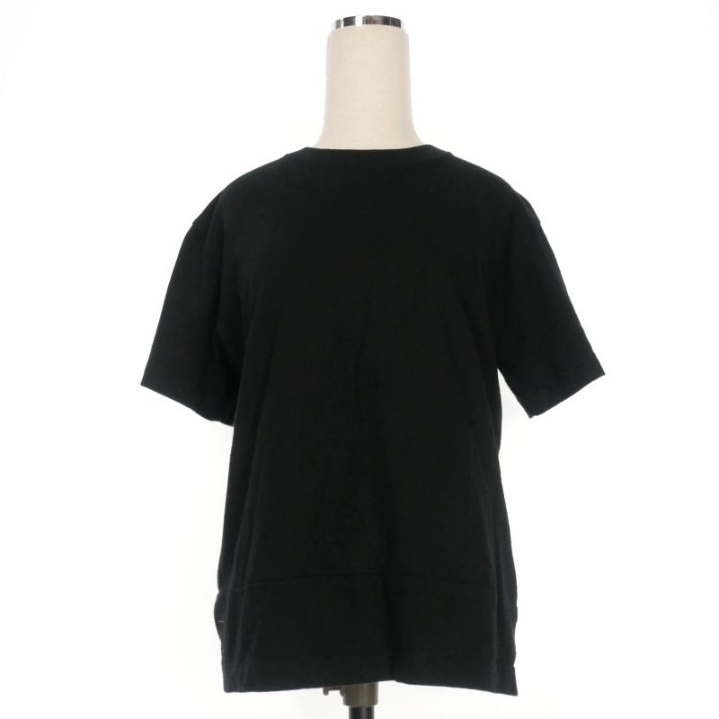 リハーズオール RehersalL クルーネック Tシャツ カットソー 半袖 1 ブラック 黒 レディース拍卖