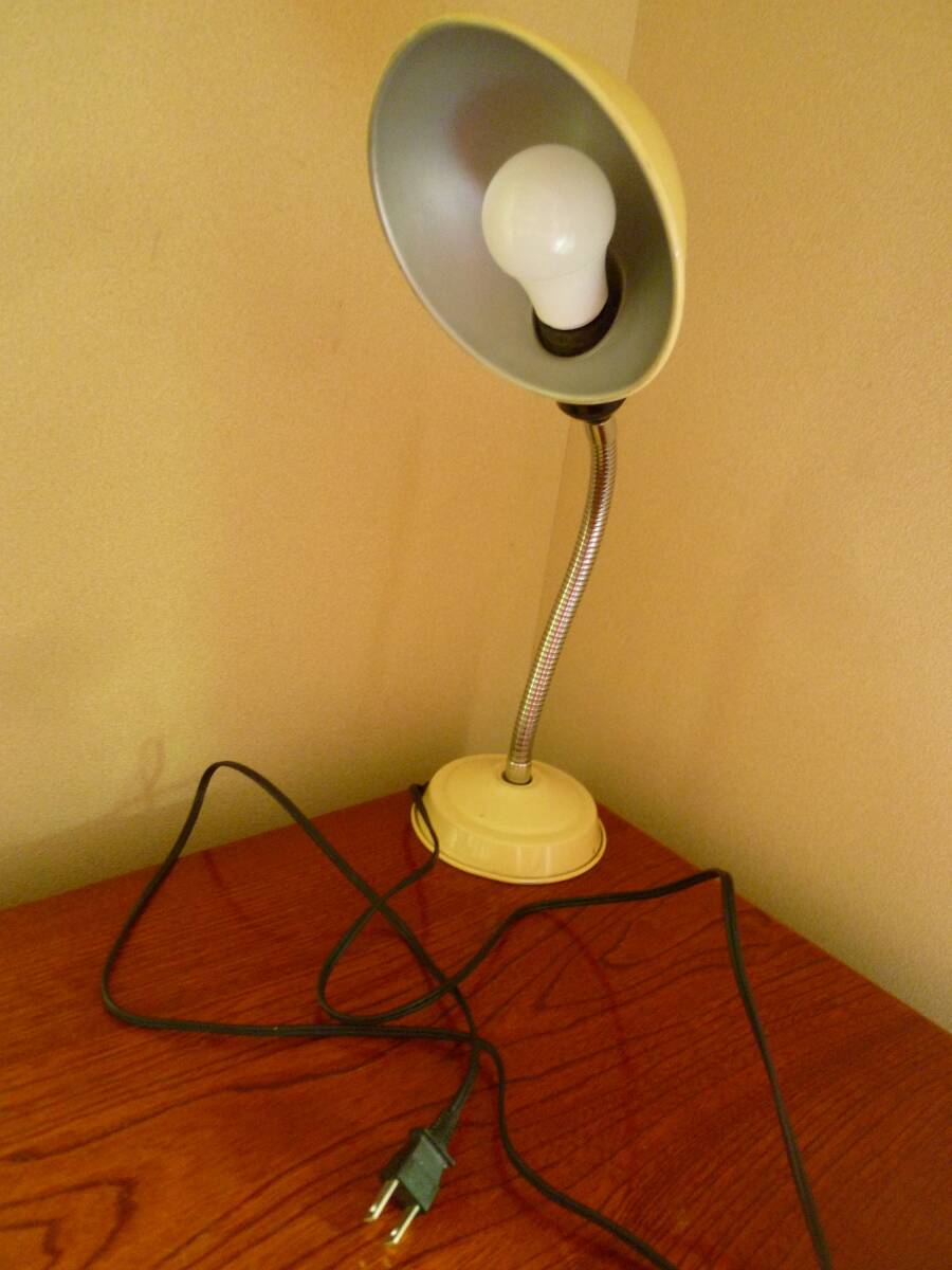 【点灯可】アルミ製卓上ライト アンティークビンテージ古道具インテリアディスプレイ店舗什器照明器具インダストリアル工業系昭和レトロ拍卖