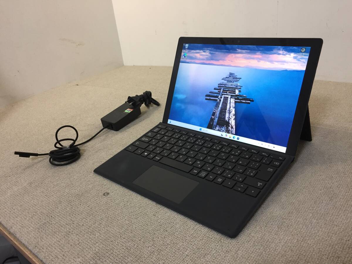 【7】Microsoft Surface Pro 6 1796 Intel Core i5‐8350U 1.7GHz メモリー8GB SSD256GB 12.3インチ Win11Pro タッチパネル拍卖