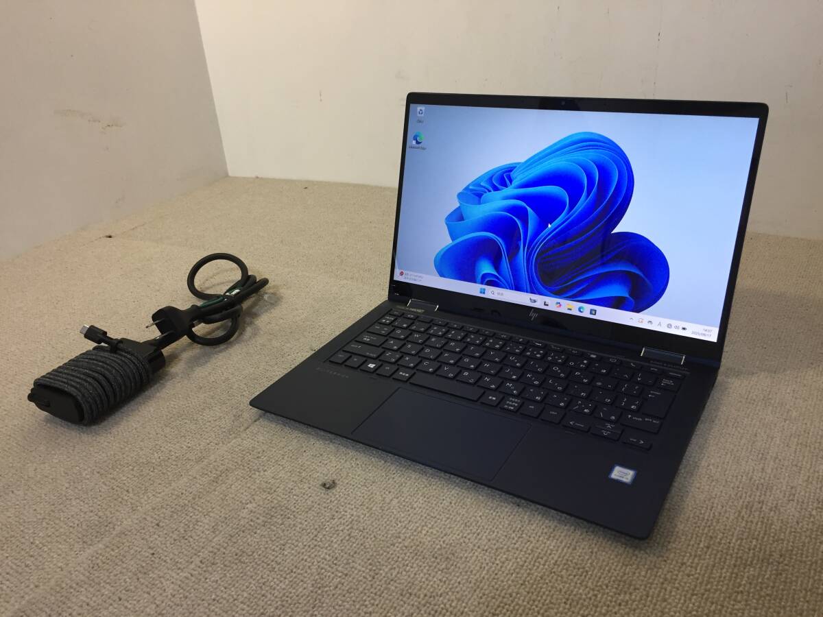 【54】HP Elite Dragonfly Core i5-8265U 1.6GHz メモリ8GB SSD256GB カメラ/Wi-Fi/タッチパネル/13.3インチ/Windows 11 Pro拍卖