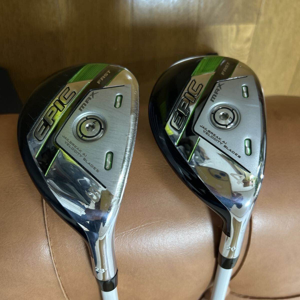 キャロウェイ エピック マックス ファーストレディース4U 5U ユーティリティ2本セット エルディオ40L拍卖