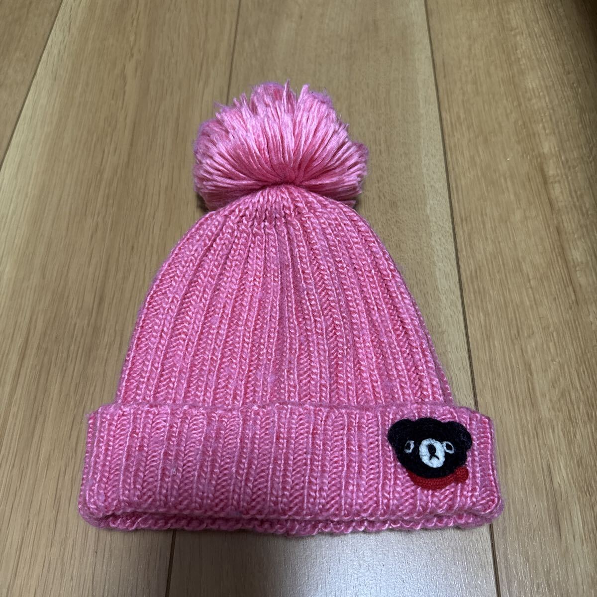 【中古】MIKI HOUSE ミキハウス ニット帽 サイズM拍卖