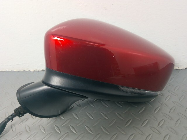 デミオ LDA-DJ5FS 左 ドア ミラー D24 69-181 46V拍卖