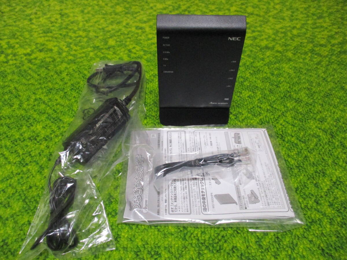 NEC 無線LAN Wi-Fiホームルーター Aterm PA-WG1800HP4拍卖