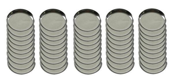 ☆ステンレス丸皿約径18cm50枚食器として、食材別の仕分として、色々な用途に使用できる便利なステンレスの丸皿です日本製新品拍卖