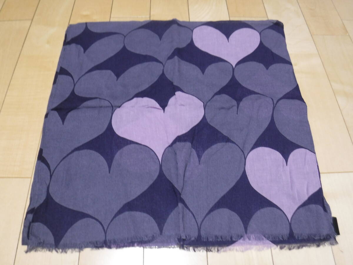 新品 BOHEMIANS ボヘミアンズ ハート柄 ストール拍卖