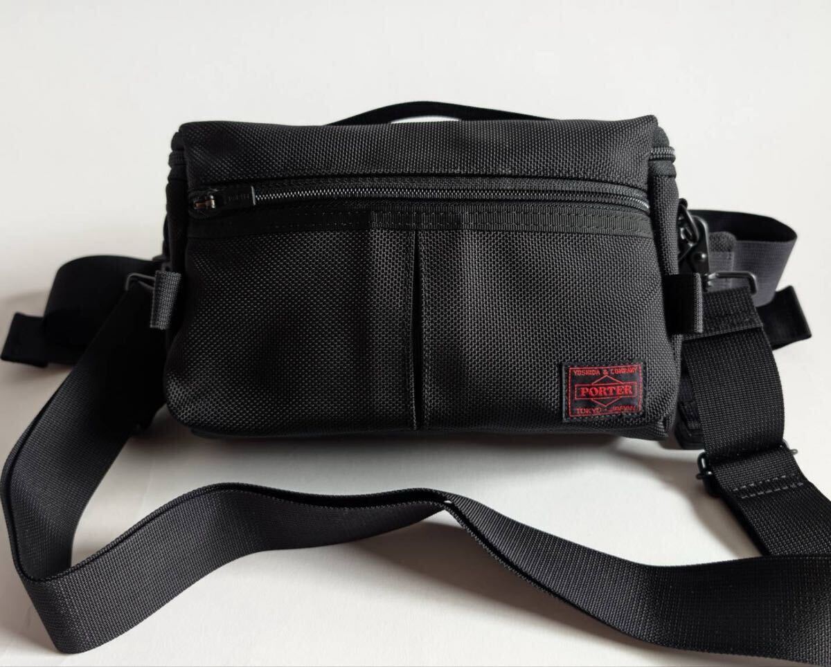 美品 PORTER SONY カメラバッグ ショルダーバッグ ウエストバッグ ミニバッグ拍卖