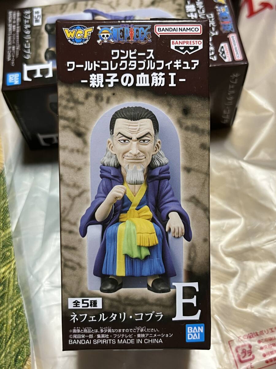 送料割引? 数4つあり ワンピース ワールドコレクタブルフィギュア WCF ワーコレ 親子の血筋Ⅰネフェルタリ・コブラ拍卖