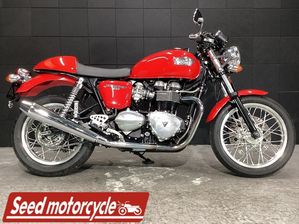 トライアンフ スラクストン900★美車★車検残(R9年9月迄)・デイトナ製USBポート・低金利ローン・Triumph・FI・検)ボンネビル spg1541拍卖