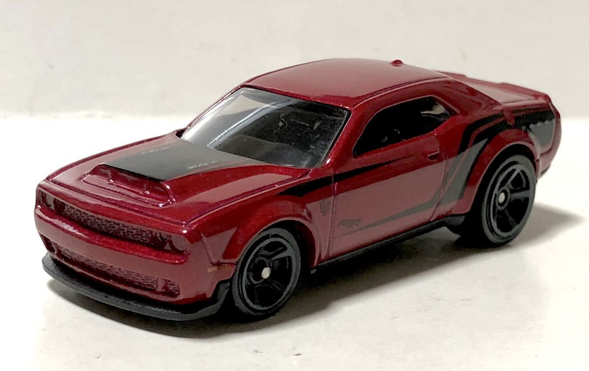 レア ラスト 2018 Dodge Challenger SRT Demon STREET & RACING TECHNOLOGY Chrysler ダッジ チャレンジャー デーモン Red レッド 絶版拍卖