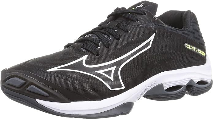 ★ 新品 ミズノ ウエーブライトニングZ7《V1GA220001》ブラック×ホワイト【30.5cm】拍卖