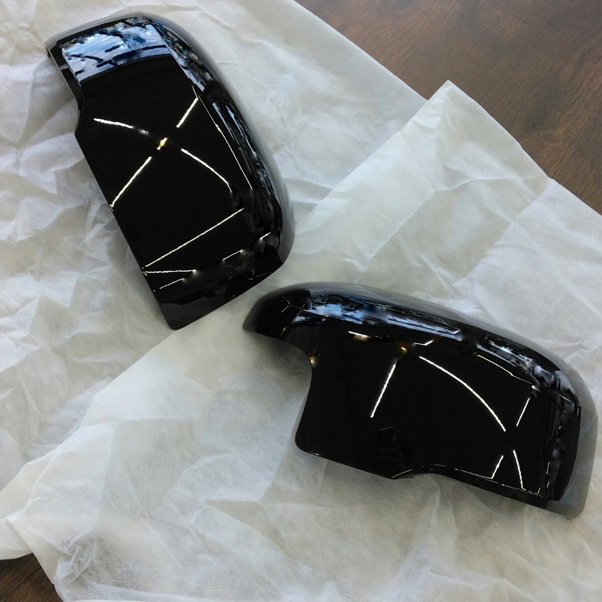 ★☆N-BOX JF3 JF4 純正 ドアミラー スカルキャップ 左右セット 未使用 カスタム ドアミラーカバー ブラック Honda Door Mirror Cover☆★拍卖