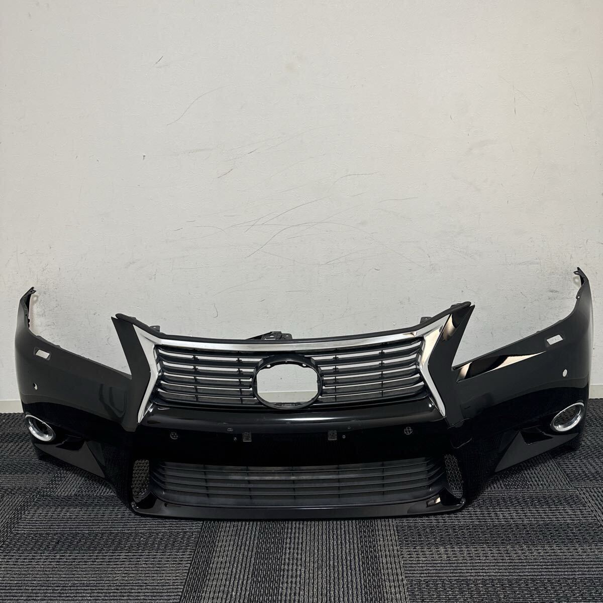 中古 レクサス LEXUS GRL10 GRL11 GRL15 AWL10 GWL10 10系 前期 GS250 350 300h 450h 純正 フロントバンパー 212 ブラック 黒 ②拍卖