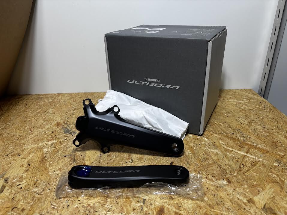 【新品】SHIMANO ULTEGRA FC-R8100-P 充電ケーブル付 170mm w/o CR クランクアーム パワーメーター シマノ拍卖