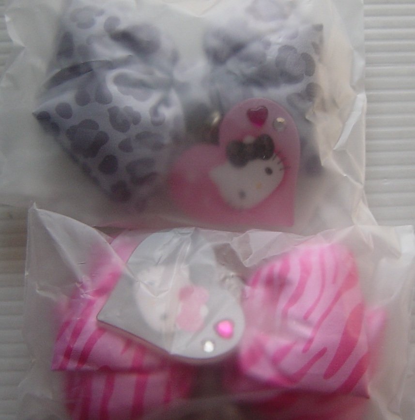 サンリオキャラクターズ シークレットチャーム ハローキティ(ヒョウ柄) ハローキティ(ゼブラ柄) 元箱付拍卖