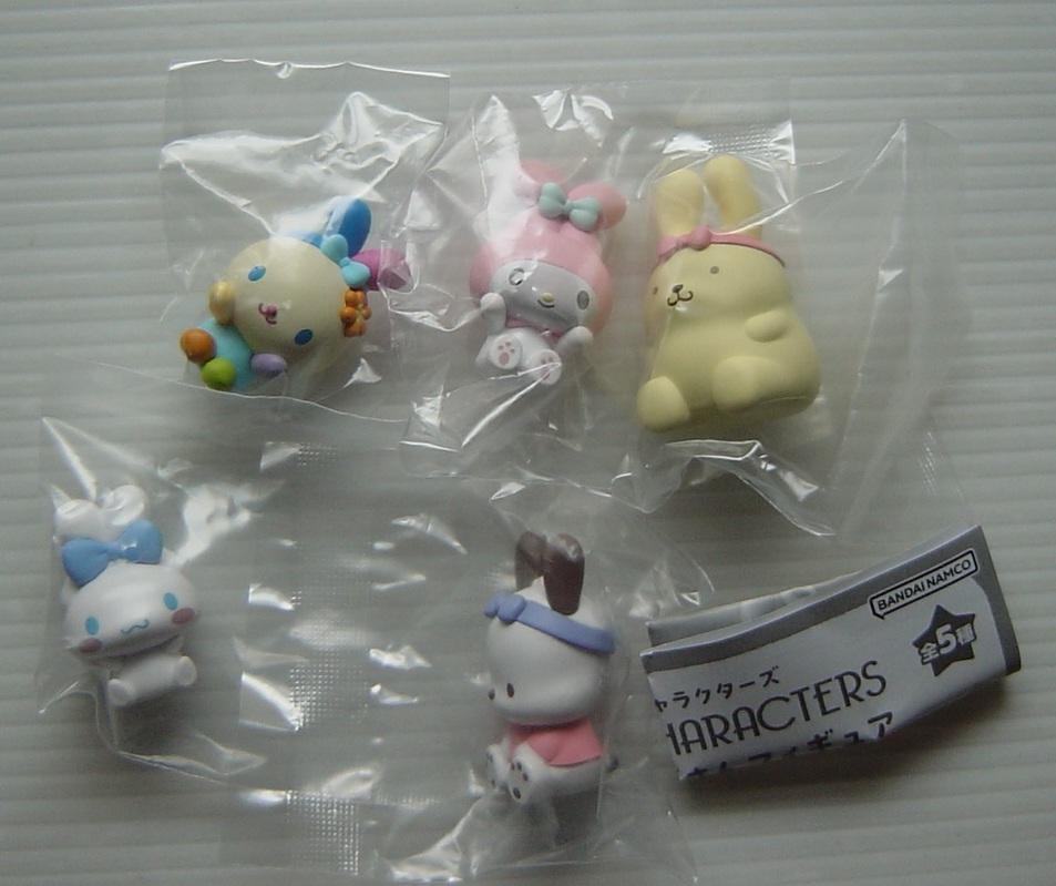 サンリオキャラクターズ なりきりうさぎさんフィギュア 全5種拍卖